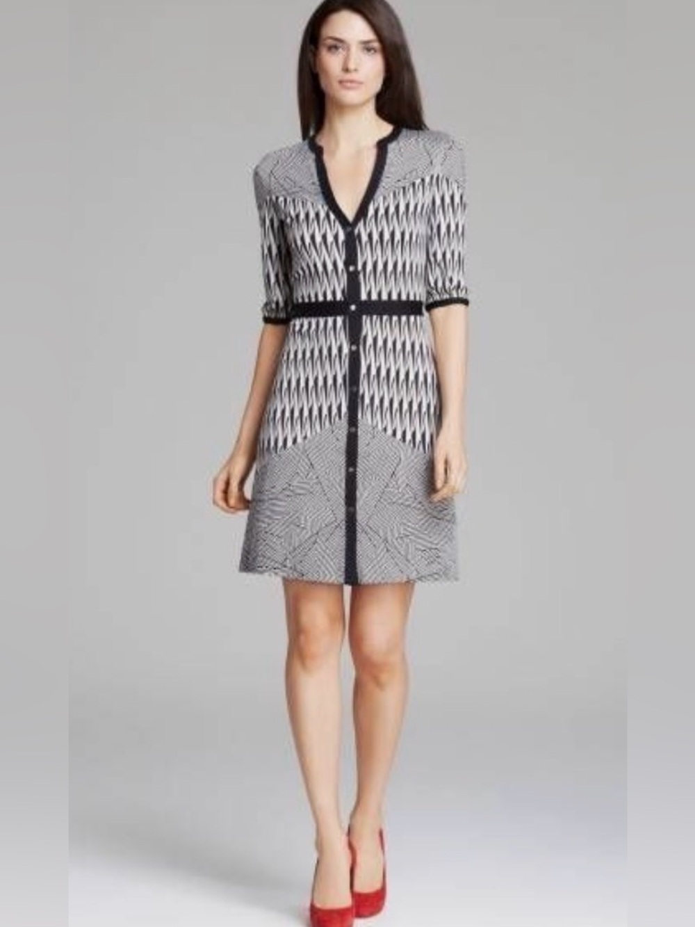 Diane von Furstenberg "Fiona" silk knit - size 12